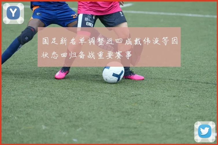 国足新名单调整近四成戴伟浚等因状态回归备战重要赛事